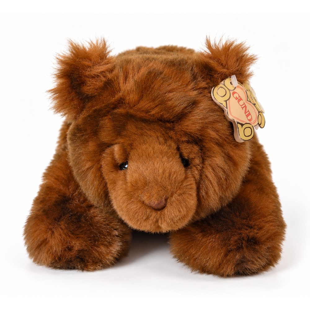 VTG 1987 GUND Collector's Classic Cubbins Brown Bear 12 Inch Plush K-3 w/ Tags
